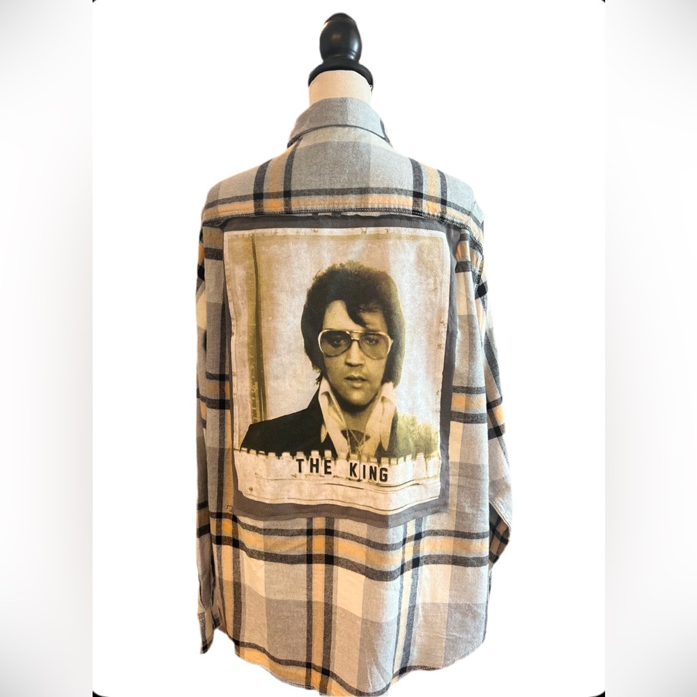 Upcycled Flannel “The King”